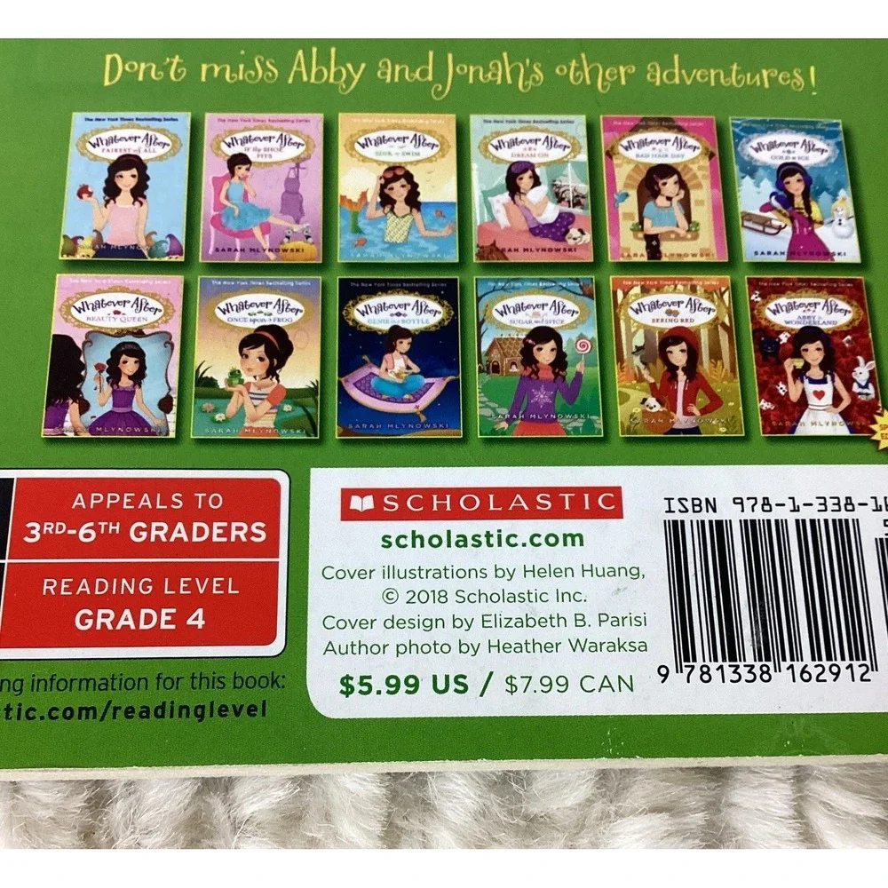 Whatever After Chapter Books Sarah Mlynowski Lot of 7 Princess Fairy Tale Series